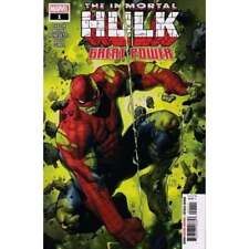 Immortal Hulk: Great Power #1 in Near Mint condition. [s} picture