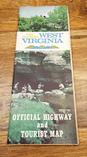Vintage 1970 West Virginia Official Road Map – State Highway Department picture