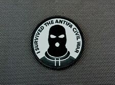 I Survived The ANTIFA Civil War Embroidered Patch  picture