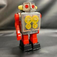 Horikawa New Gear Robot Tin Toy Robo Mainspring Retro  picture