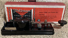 VINTAGE PHILMORE ELECTRONIC MODEL CP250 TELEGRAPH MORSE CODE PRACTICE SET in BOX picture