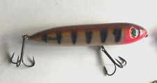 LOT #12:  GOING FISHING:  WITH A NICE HEDDON KNOCKER SPOOK LURE FOR PIKE OR BASS picture