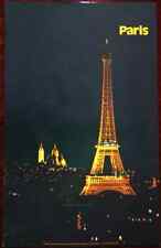 1970s Original Poster France Paris Night TourTower Eiffel Montmartre picture