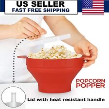 Popcorn Maker Cup Home Pop Corn Popper Machine Cooker Snack Hot Microwave Bowl picture