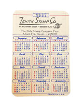 Zenith Stamp Co Brooklyn NY 1967 Calendar Wallet Sized Willoughby Street IP picture
