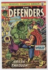 Defenders 10 Marvel 1973 VF Thor Hulk Silver Surfer Doctor Strange picture