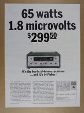 1964 Fisher 400 Stereo Receiver vintage print Ad picture