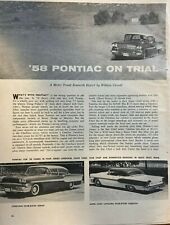 1958 Pontiac Automobiles illustrated picture