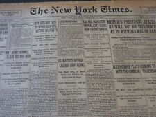 1926 FEBRUARY 6 NEW YORK TIMES - DRAMATISTS REVEAL CLOSED SHOP TERMS - NT 6609 picture