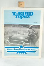 RARE 1981 T-Bird Topics, Vintage Ford Thunderbird Vol. 1 No. 1 Magazine Issue picture