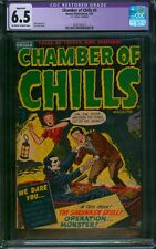Chamber of Chills #5 (1952) ⭐ CGC 6.5 Restored ⭐ Pre-code Horror Harvey Comic picture