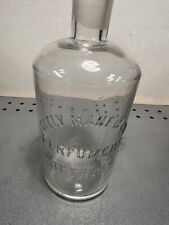 Antique J.S. SEELY & CO. Perfumers DETROIT  Perfume Bottle picture