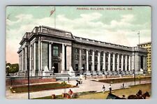 Indianapolis IN-Indiana, Federal Building, Antique, Vintage c1908 Postcard picture