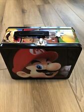 Nintendo Super Mario Bros. Mario & Luigi Lunchbox Metal Tin 2015 - Not Sealed picture