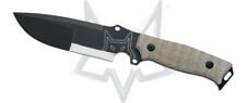 Fox Knives Sherpa Fixed Blade Knife FX-610 D2 Semi-Stainless OD Green Micarta picture
