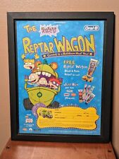 Vintage Nickelodeon Rugrats Reptar Oral B Promo Ad Print Poster Art 6.5/10in picture