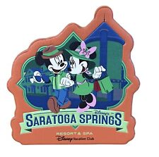 Disney World Parks DVC Saratoga Springs Resort Mickey & Minnie Fridge Magnet NEW picture