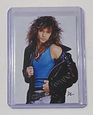 Jon Bon Jovi Limited Edition Artist Signed “Rock Icon” Trading Card 1/10 picture