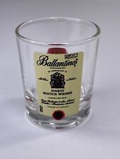 Vintage 1960’s Ballantine’s Fine Scotch Whisky Shot Glass Reims Made In France picture