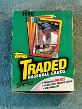 1990 Topps Traded Baseball Cards 36ct Featuring Promising Rookies New Managers picture