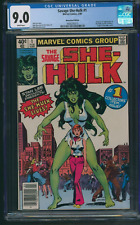 Savage She-Hulk #1 CGC 9.0 WP Newsstand Edition Marvel Comics 1980 New Slab picture
