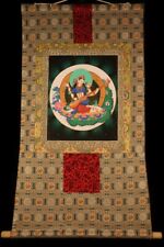 Wonderful Old Tibet Tibetan Buddhism Hand Painted Thangka Tangka Sarasvati picture