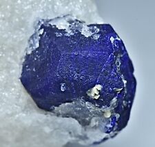 84 Gram Superb Blue Color Terminated Lazurite Crystal Specimen picture