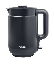 Yamazen Electric Kettle Large Capacity One-Touch Operation black picture