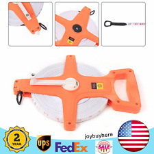 300 Foot Double Sided Fiberglass Long Tape Measure  Landscaping Surveying Tool  picture