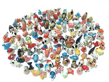 Bulk 12 Miniature Mixed Ceramic Hand Painted Figurine Animal Collectable  Decor picture