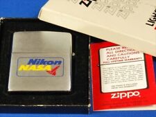 Japan Zippo oil lighter Nikon & NASA double name restock picture