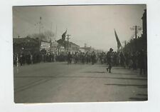 CHINESE EMPEROR PU YI  ENTHRONEMENT PHOTO 新京 MANCHOUKUO VINTAGE 1934 picture