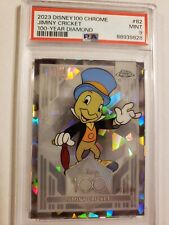 2023 Topps Jiminy Cricket Chrome Disney 100 Year Diamond #67/100 #82 PSA 9 MINT  picture