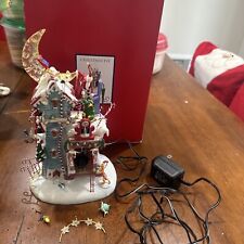 Department 56 Christmas Eve Midnight Lit House 36816 Lights Up 2003 picture
