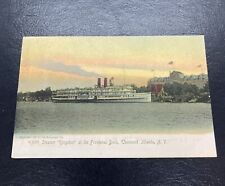 Thousand Islands NY-New York, Steamer Kingston, Vintage c1910 Postcard picture
