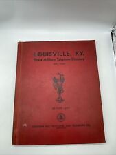 1945 May Louisville, Kentucky Street Address Telephone Directory picture