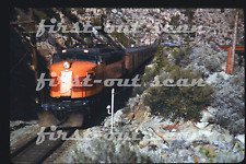R DUPLICATE SLIDE - Milwaukee Road MILW Electric Passenger Action in Cut picture