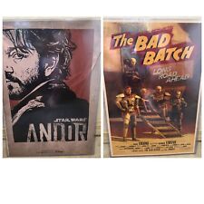 Star Wars Celebration Anaheim 2022 : Andor and The Bad Batch Exclusive Posters picture