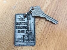 ANTIQUE Water Tower Inn Hotel Key Chicago Illinois COLLECTIBLE C8 picture
