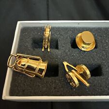 Brand new never used 24K gold plated Franklin Mint Classic Monopoly pieces picture