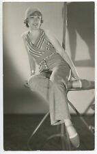 FAY WRAY Sassy Flapper Girl Pants Suit ROBERT COBURN 1928 Glamour Photo J872 picture