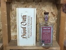 Rare Empty Blood Oath pact 9 Kentucky bourbon whiskey bottle and box picture