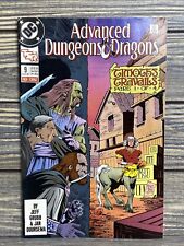 Vintage DC Comic Book Advanced Dungeons & Dragons No. 9 Timoths Travails 1989 picture