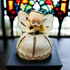 Vtg spun cotton Angel Figurine 3