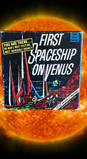 Vintage First Spaceship On Venus 8mm Film Reel In Box Great Graphics See Pic picture