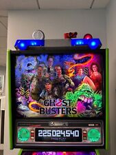 STERN GHOSTBUSTERS LIMITED EDITION PINBALL MACHINE WITH MANY MODS AND NEO FUSION picture