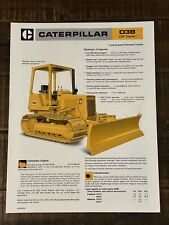 Caterpillar CAT D3B LGP (Low Ground Pressure) Dozer Brochure 1984 (Free S&H) picture