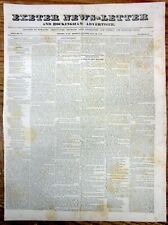 1846 newspaper with a very detailed early DESCRIPTION of the PLANET VENUS picture