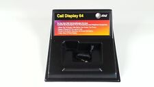Vintage New Old Dead Stock ATT Plastic Call Display 64 Store Display AT&T Black picture