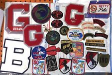 Vintage Mixed Lot of Random Cloth Patches & Pins Military, Scouts And Others picture